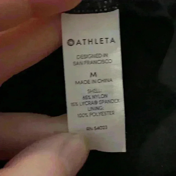 Athleta Workout Tank/Cami w/ Crisscross Straps Back Double Straps Front Size M - Picture 8 of 8